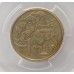 AUSTRALIA 2000 . ONE 1 DOLLAR COIN . ERROR . MULE . STRUCK ON TEN 10 CENTS